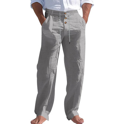 Pantalones de verano de lino