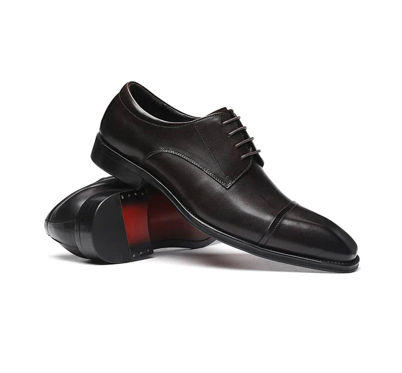 Elegantes zapatos de piel