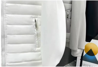 Elegante chaqueta acolchada de algodón