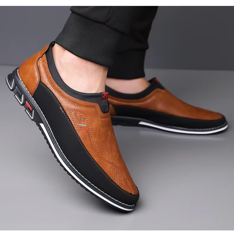 Slip-On Business Shoes de piel
