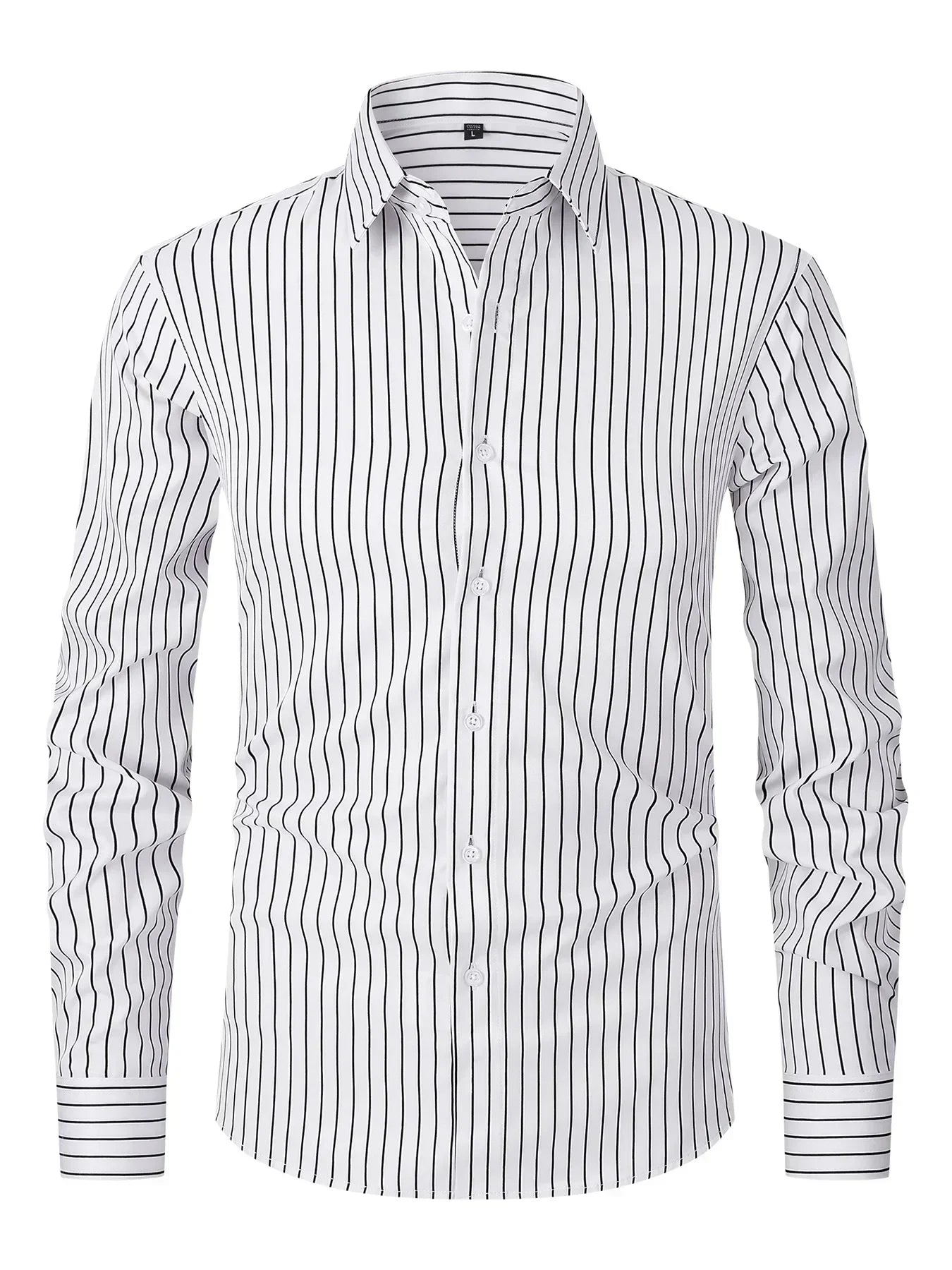 Elegante camisa de negocios para hombre