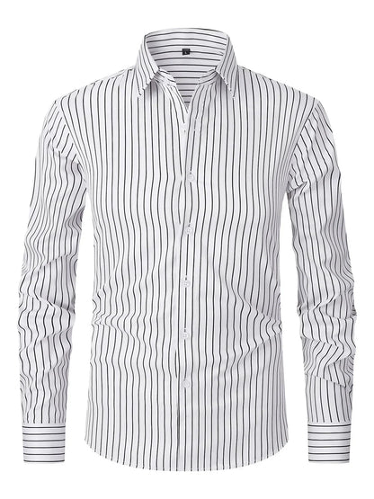 Elegante camisa de negocios para hombre