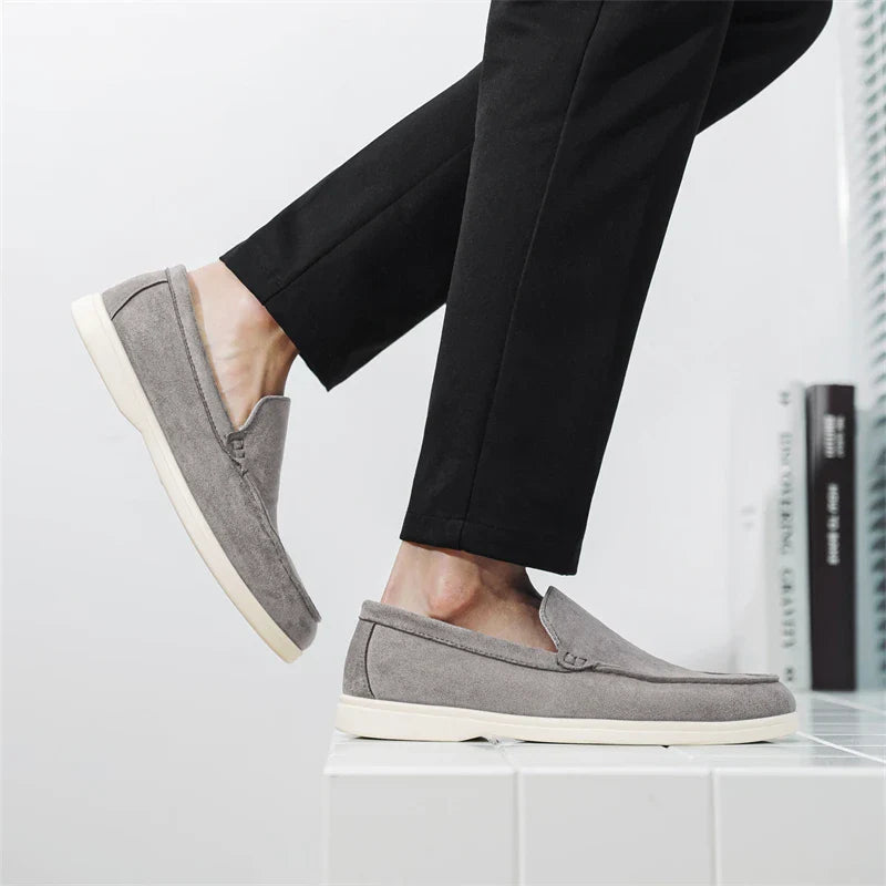 Mocasines casuales de ante