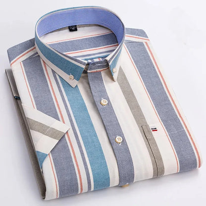 Givalli - Camisa elegante de algodón para hombre