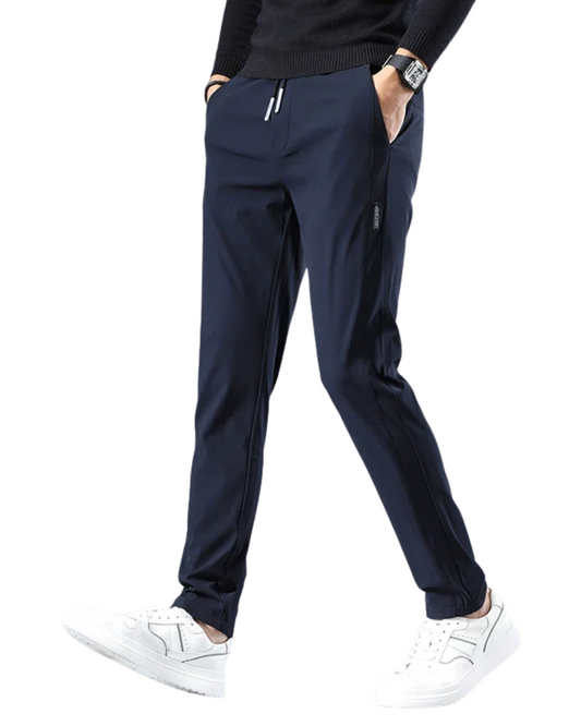 Elegantes pantalones slim fit