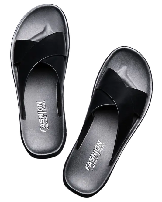 Elegantes sandalias de piel