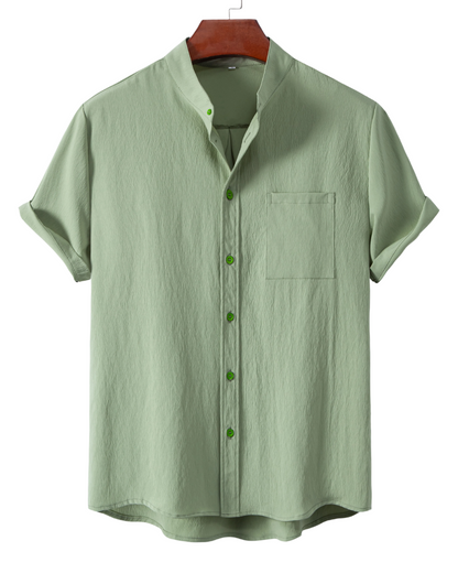 Elegante camisa transpirable de verano