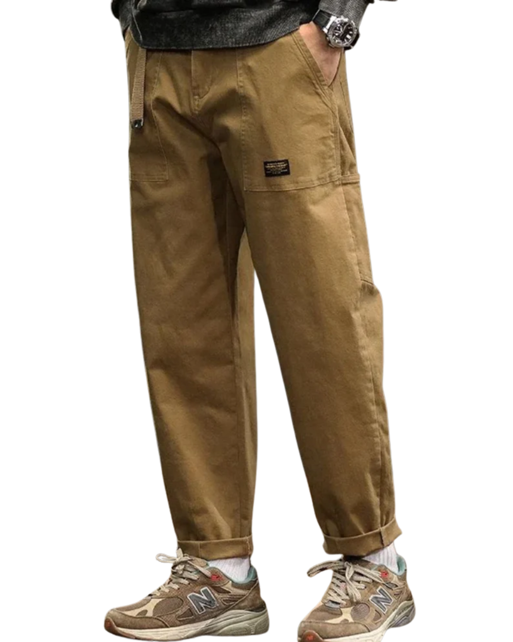 Elegantes pantalones cargo