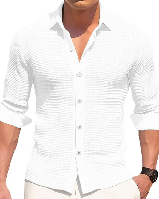 Camisa casual de algodón