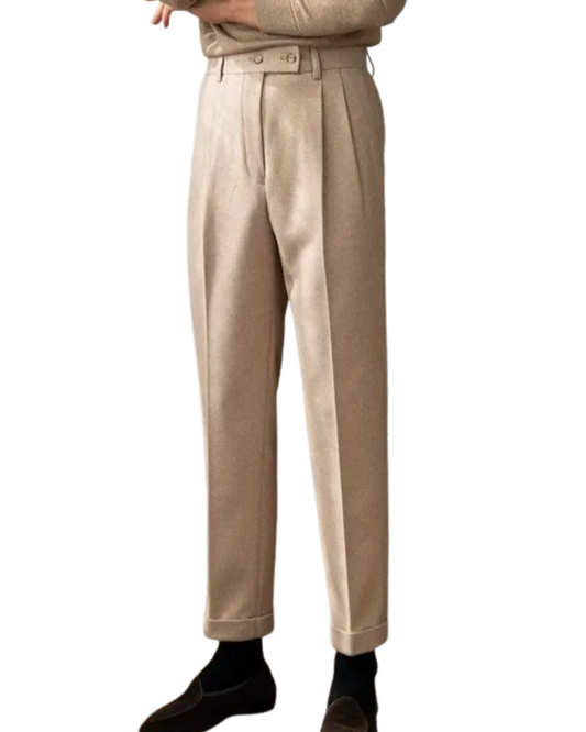 Pantalones de cintura alta