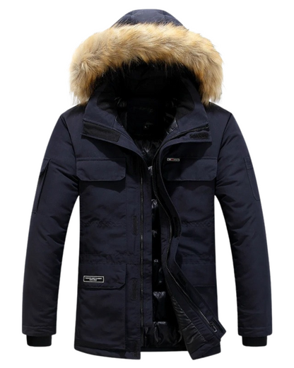 Elegante chaqueta de invierno para hombre