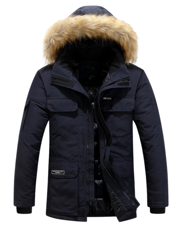 Elegante chaqueta de invierno para hombre