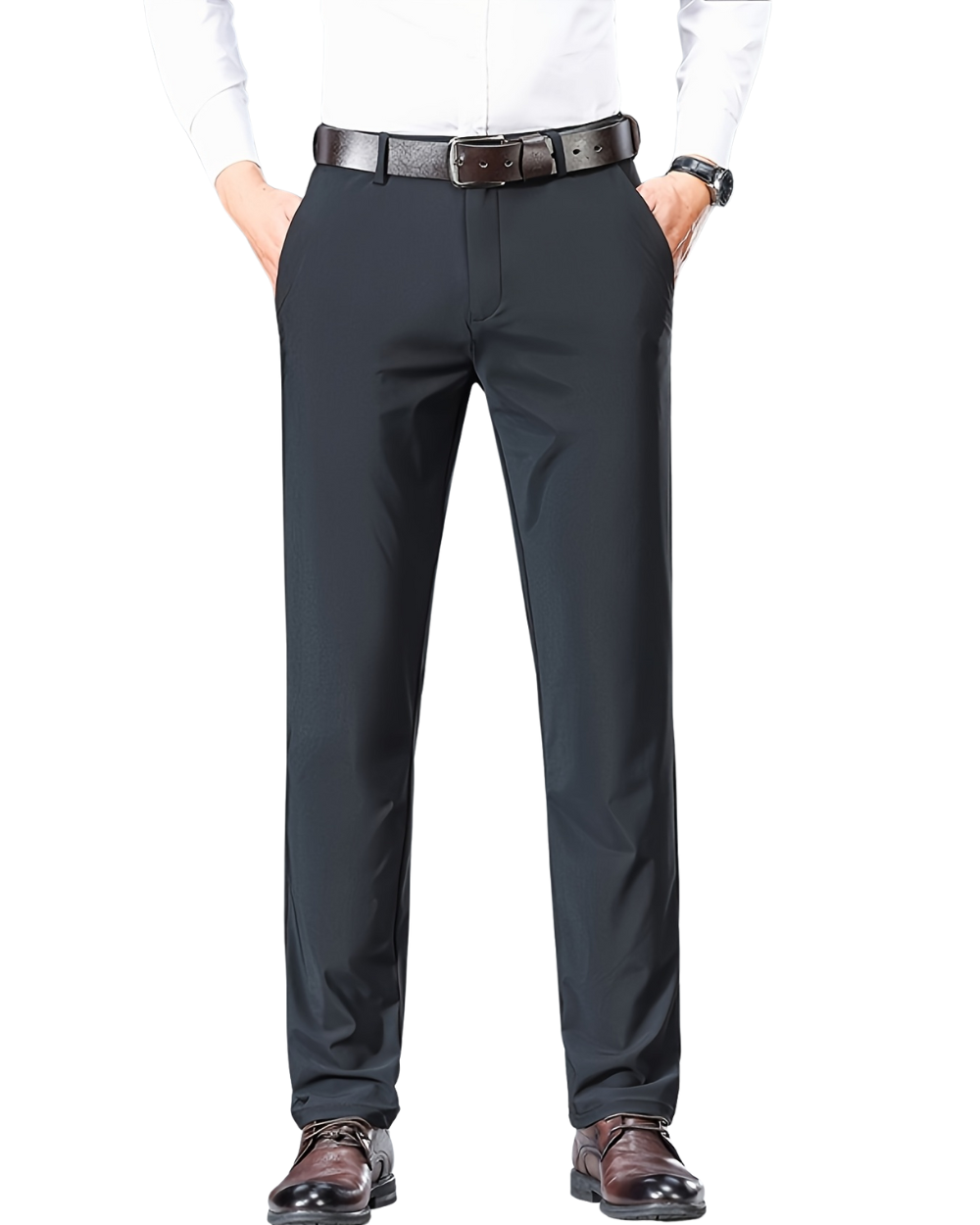 Elegantes pantalones de negocios