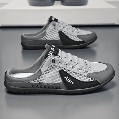 Elegantes sandalias sin cordones