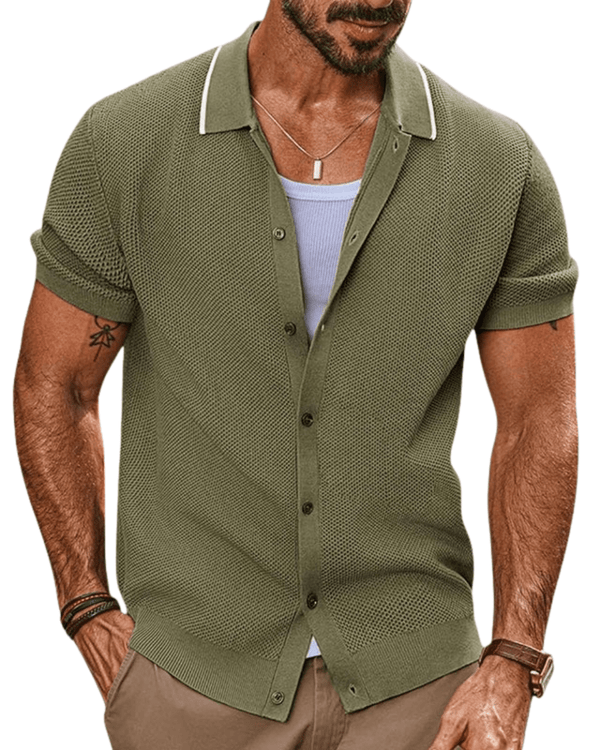 Camisa de punto Napels