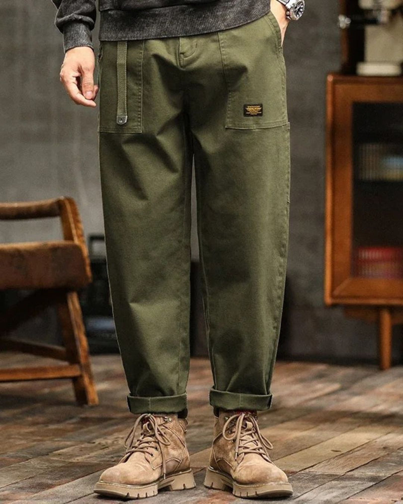 Elegantes pantalones cargo