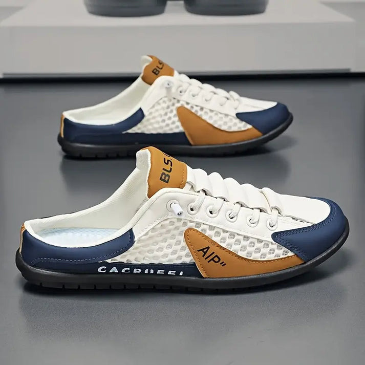 Elegantes sandalias sin cordones