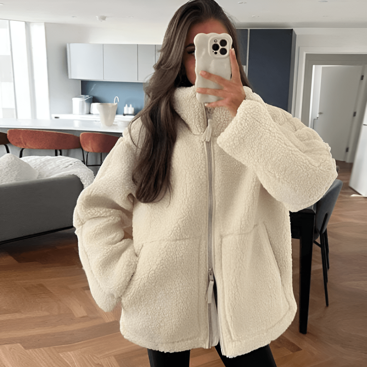 product_naCelia Brava – Chaqueta Oversized Teddy Luxeme - Celia Brava