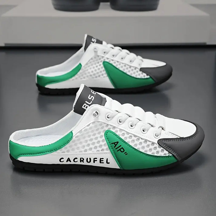 Elegantes sandalias sin cordones