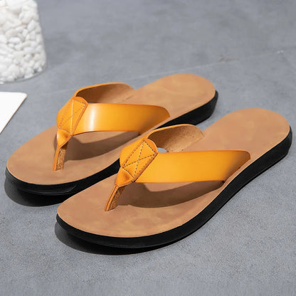 Sandalias casuales de piel