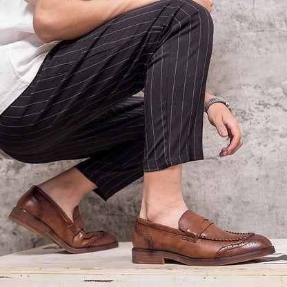 Mocasines de piel Chic