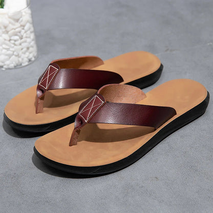 Sandalias casuales de piel