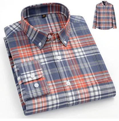 Givalli - Camisa Oxford de algodón