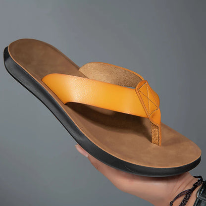 Sandalias casuales de piel