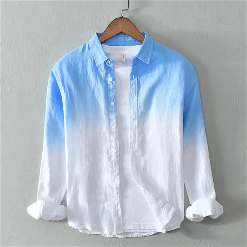 Elegante camisa de colores