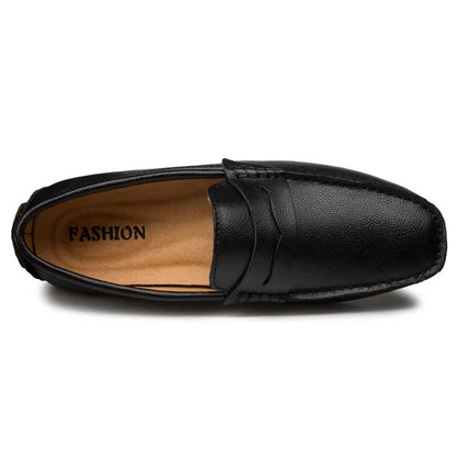 Mocasines casuales de piel para el verano