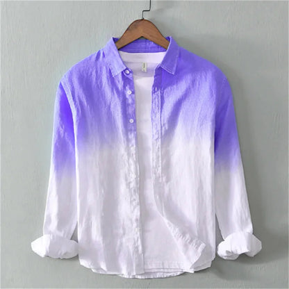 Elegante camisa de colores