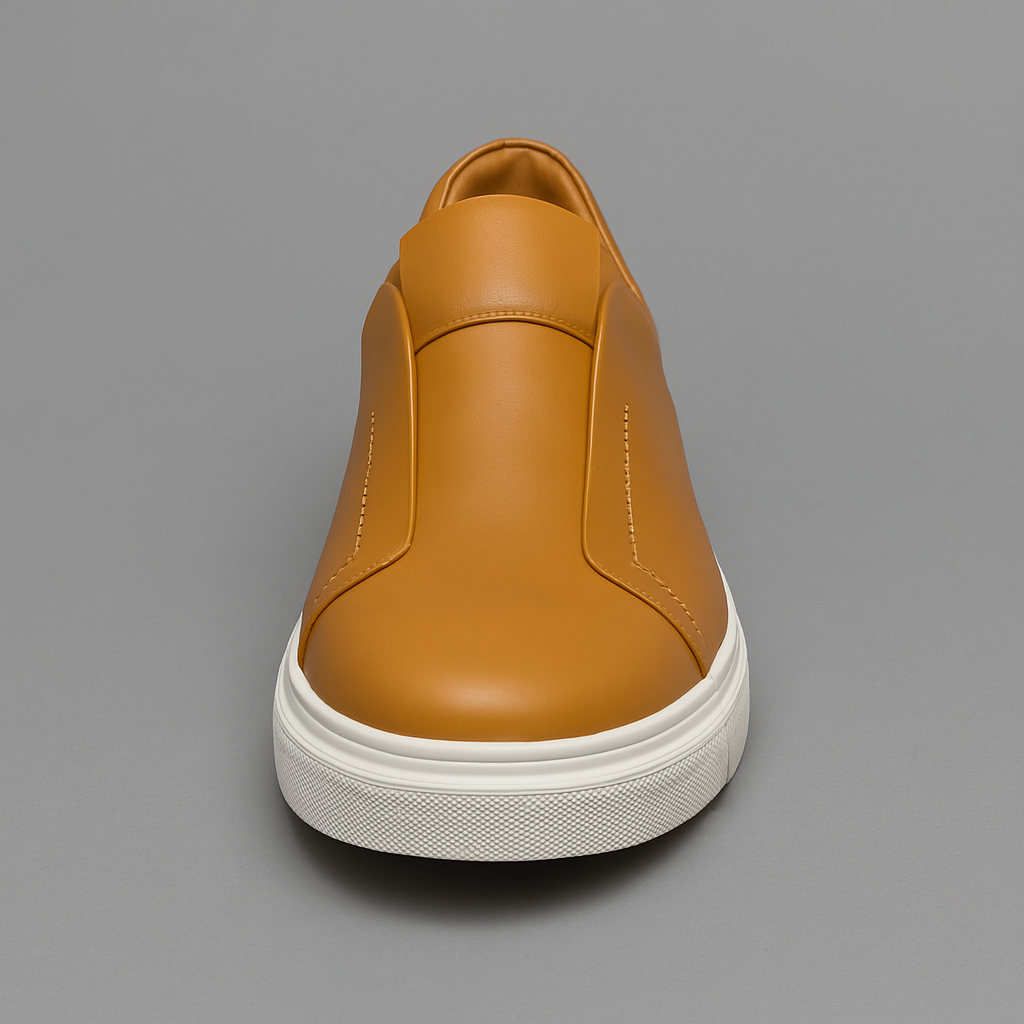 Elegantes zapatos de piel sin cordones