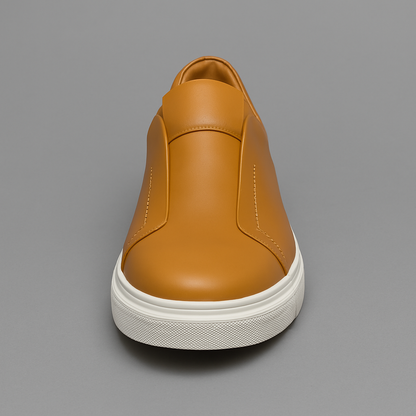 Elegantes zapatos de piel sin cordones