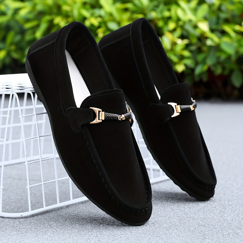 Mocasines de negocio de ante