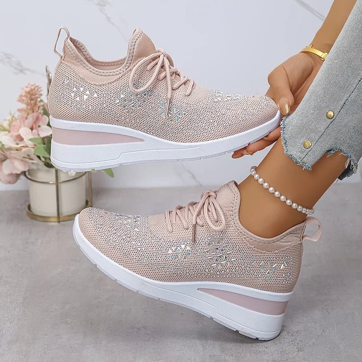 product_naLourdes | Zapatillas ortopédicas con brillantes diamantesme - Celia Brava