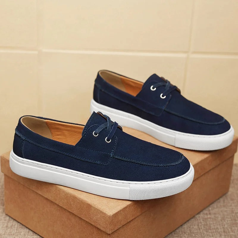 Elegantes zapatos de ante