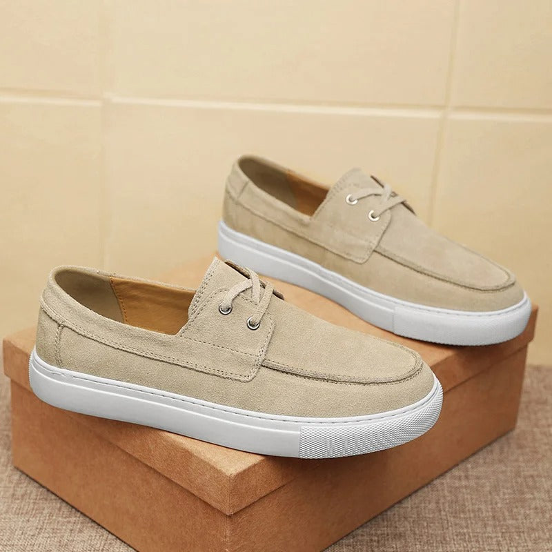 Elegantes zapatos de ante