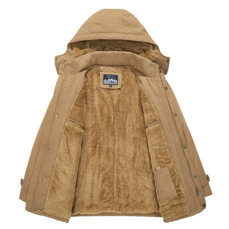 Elegante cazadora acolchada