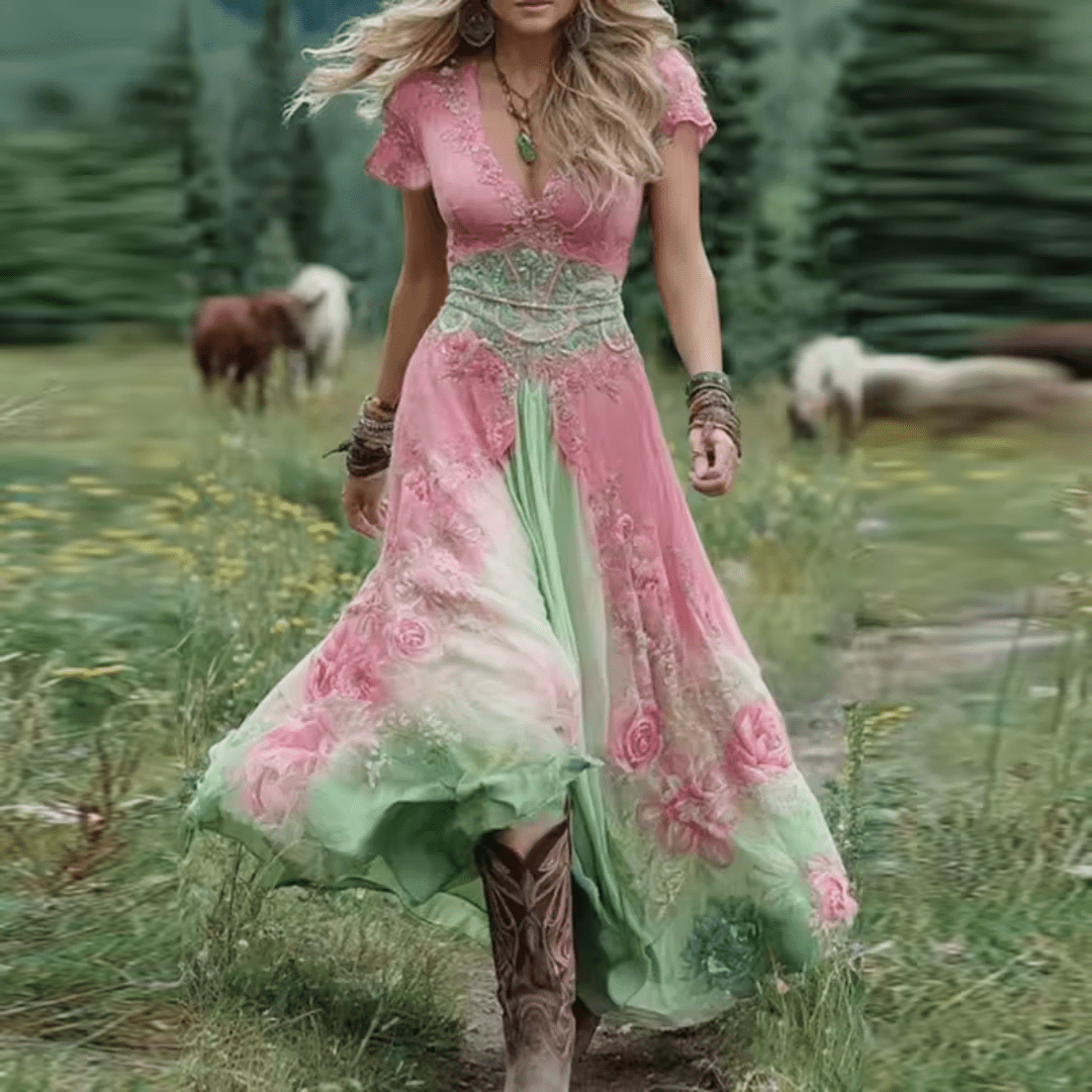 product_naPaula | Vestido floral fluido y a medidame - Celia Brava