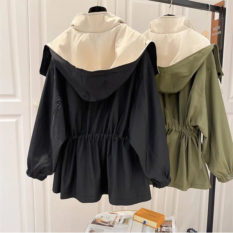 product_naTeresa | Elegante chaqueta con protección contra el mal tiempo y el vientome - Celia Brava