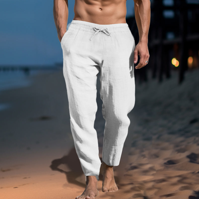 Pantalones de lino Corfu