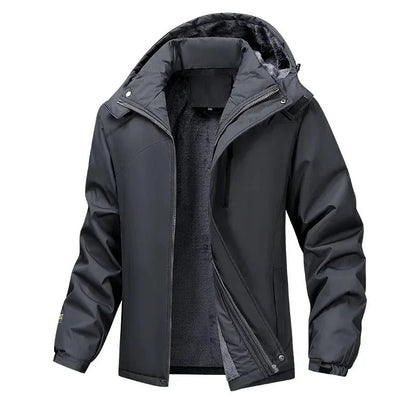 Elegante chaqueta polar para exteriores