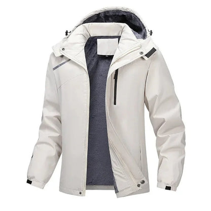 Elegante chaqueta polar para exteriores