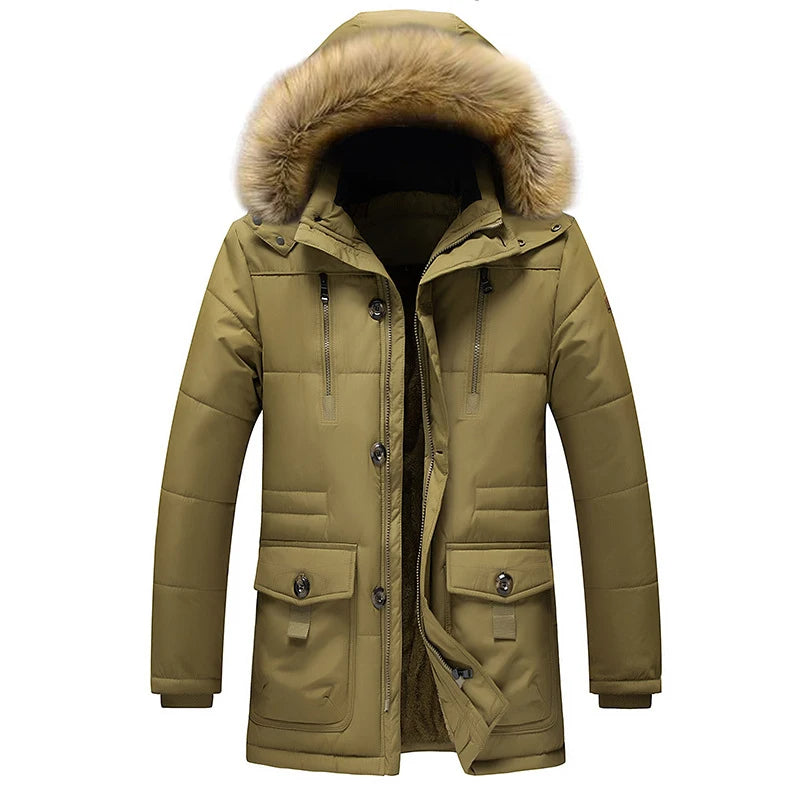 Elegante chaqueta Parkas