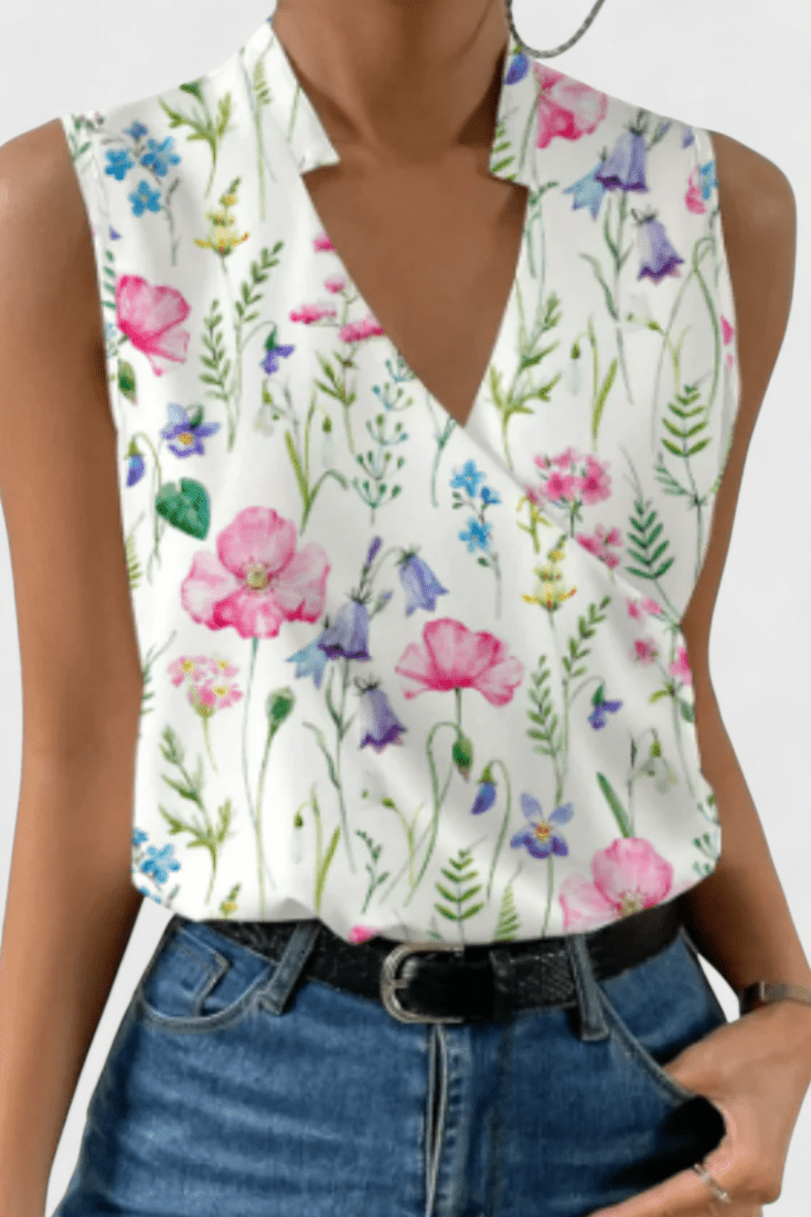 product_naYariela | Top Suave de Verano con Escote en Vme - Celia Brava