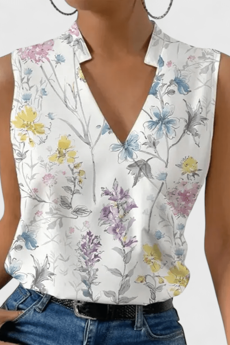 product_naYariela | Top Suave de Verano con Escote en Vme - Celia Brava